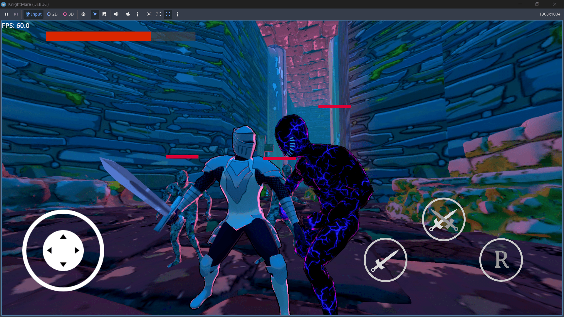 Knightmare Boss Wave Combat