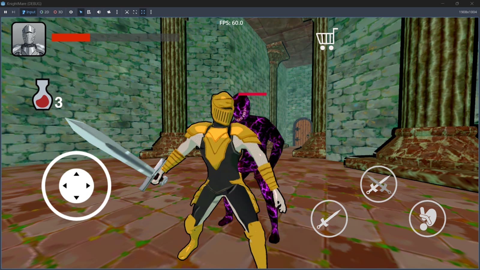 Knightmare Gameplay UI & Stats